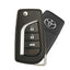 2019-2021 Toyota RAV4 / 4-Button Remote Flip Key / PN: 89070-06790 / GQ4-73T (CHIP ID 4D H) (OEM Refurb)