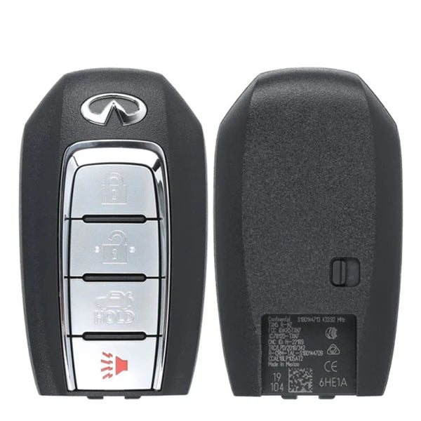 2020 - 2022 Infiniti / 4-Button Smart Key / PN: 285E3-6SA3A / KR5TXN1 (OEM) Hover Image