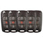 2010-2012 (AFTERMARKET) Remote Flip Keys for Kia Soul | PN: 95430-2K250 | NY0SEKSAM11ATX  - Pack x5