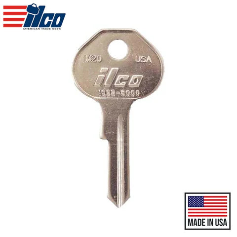 (ILCO) 1092-6000-M20 Ilco Masterlock Key – Brass Hover Image