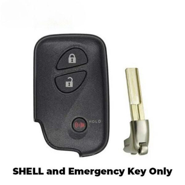 2006-2012 (AFTERMARKET) Smart Key Shell for Lexus IS350 - LS600h | PN: 89904-30270 | HYQ14AAB - HYQ14AAF