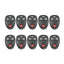 10 x 2007-2017 (AFTERMARKET) GM / 4-Button Keyless Entry Remote / OUC60270 / (BUNDLE OF 10)