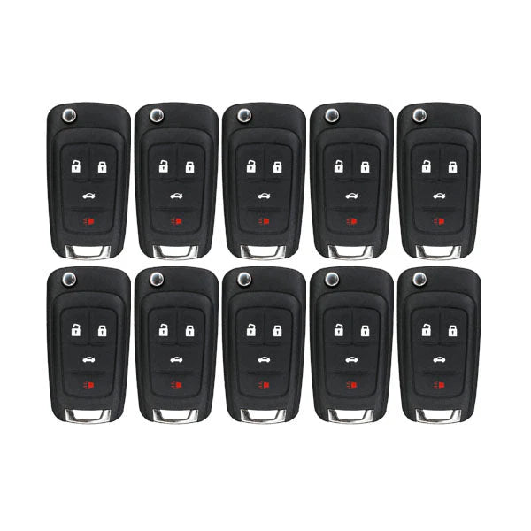 2010-2019 (AFTERMARKET) Remote Flip Keys for GM Encore | OHT01060512 - Pack x50