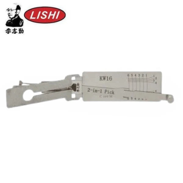 Original Lishi KW16  V2-In-1 Pick & Decoder / AG - Kawasaki Motor Bikes Hover Image