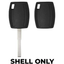 2011-2017 (AFTERMARKET) Transponder Key Shell for Ford Escape - Fiesta | H94 / HU101 - No Chip