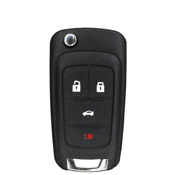 2010-2019 GM / 4-Button Flip Key / OHT01060512 (46 Chip)  (AFTERMARKET)