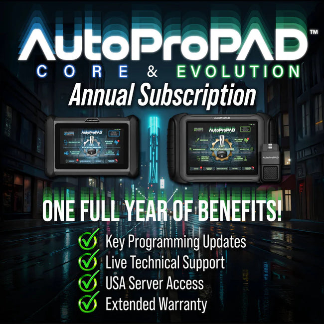 Xtool - AutoProPAD G3 Core - Evolution 1-Year All-Access Pass Hover Image