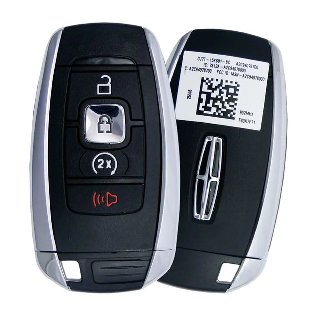 2017-2021 (OEM Refurb) Smart Key for Lincoln Continental / MKC / MKZ | PN: 5929516 / M3N-A2C94078000