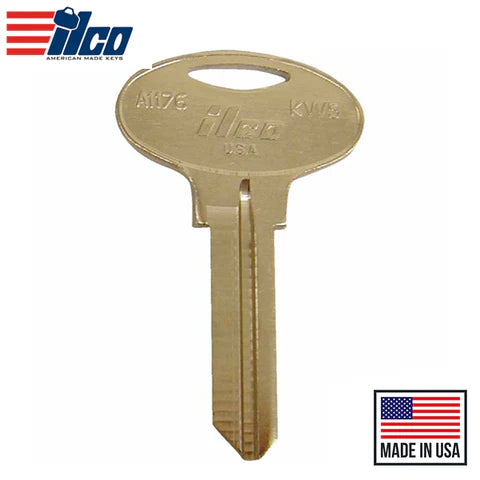 (ILCO) A1176-KW5 Ilco Key – 6-Pin / Disc Hover Image