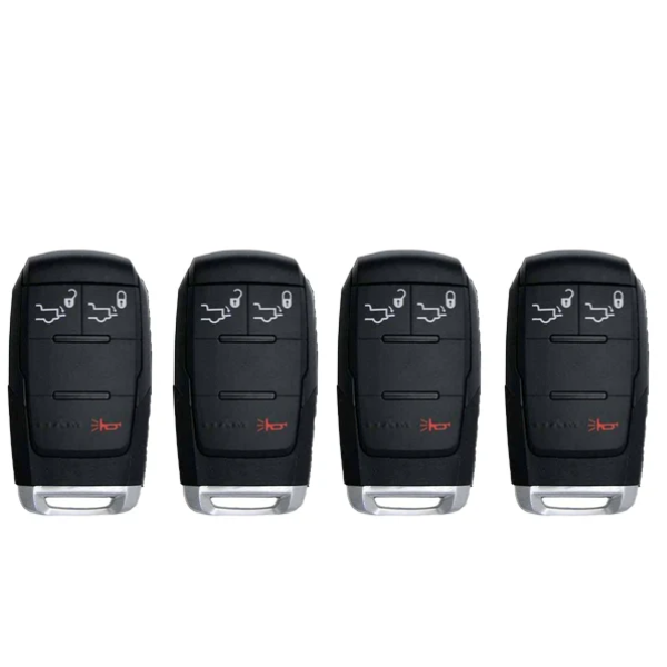 2019-2021 (AFTERMARKET) Smart Keys for Dodge Ram | PN: 68381171AB | GQ4-76T - Pack x4