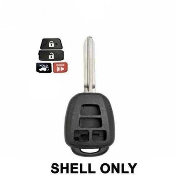 2013-2018 (AFTERMARKET) Head Key Shell for Toyota RAV4 | HYQ12BDM Hover Image