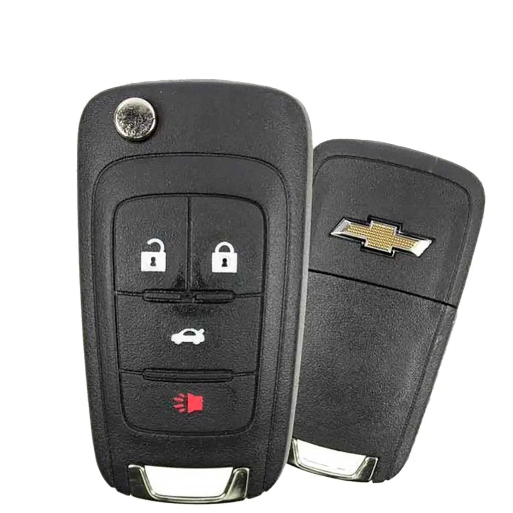 2010-2019 (OEM Refurb) Remote Flip Key for Chevrolet Camaro / Cruze / Equinox | PN: 13504200 / OHT01060512