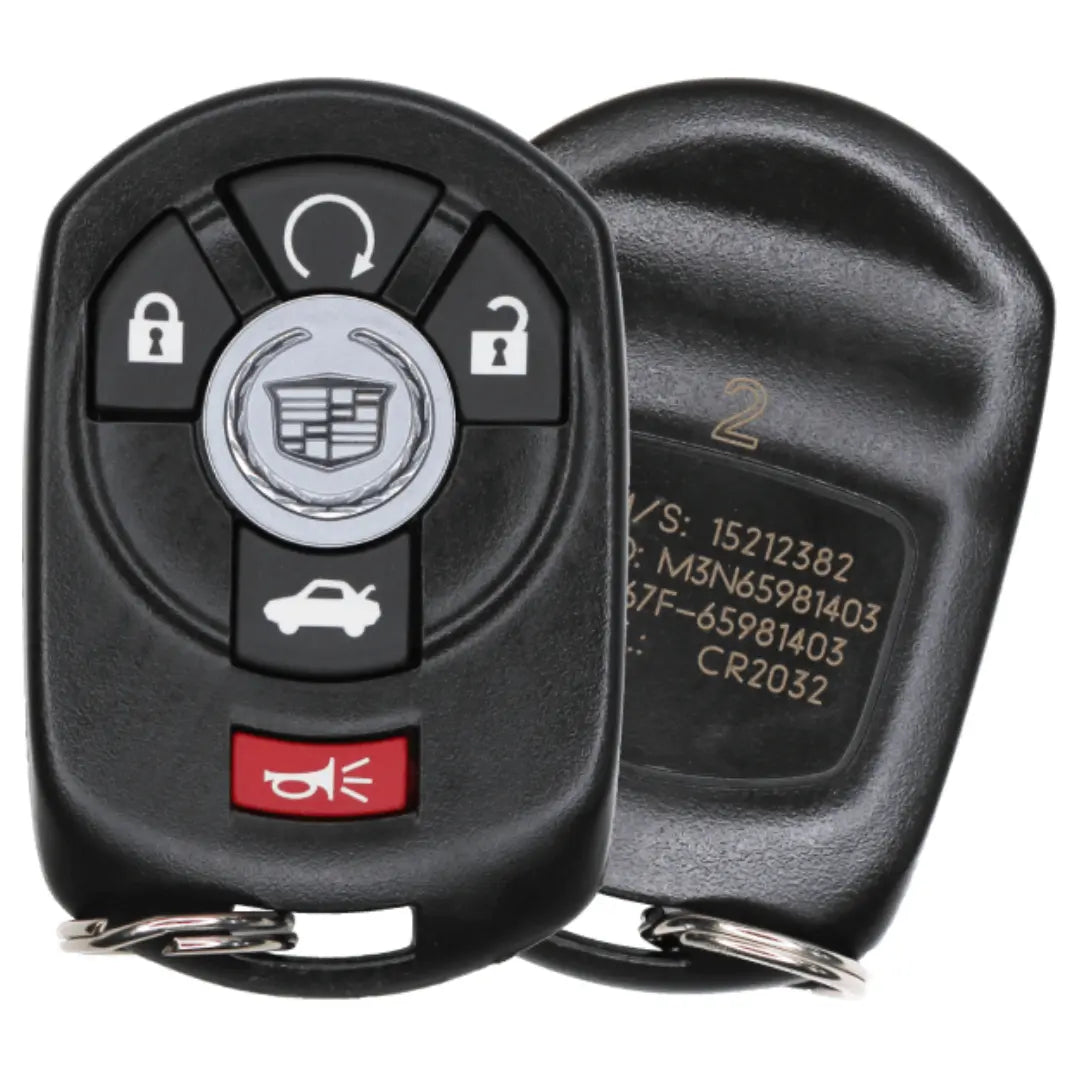 2005-2007 (OEM Refurb) Smart Key for Cadillac STS | PN: 15212382 / M3N65981403