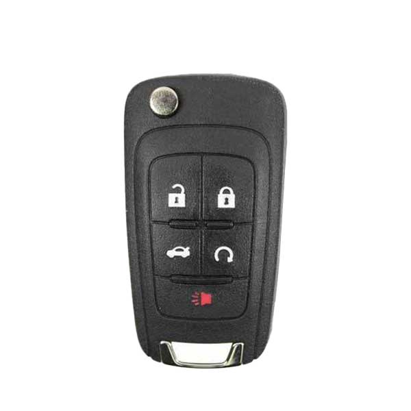 2010-2019 GM / 5-Button Reusable Flip Key / OHT01060512 (AFTERMARKET)