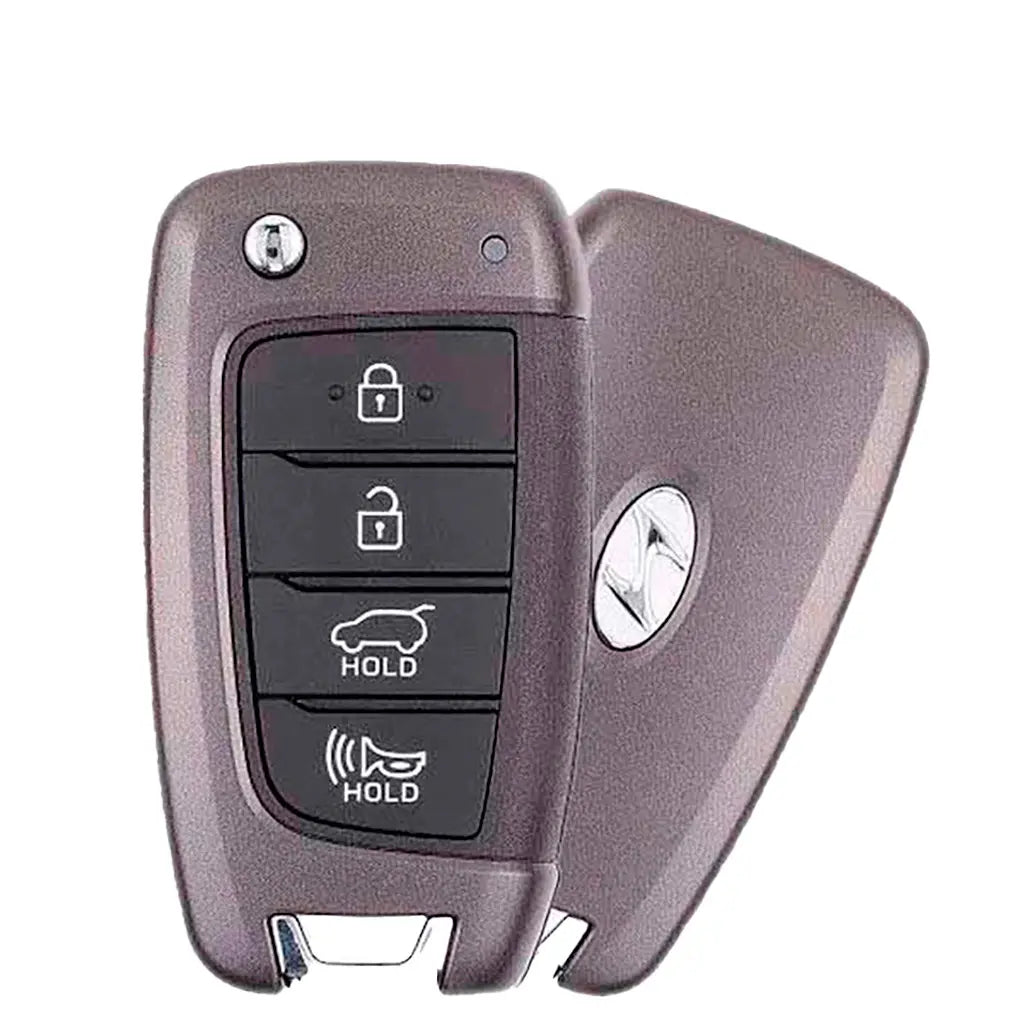 2018-2020 (OEM Refurb) Remote Flip Key for Hyundai Santa Fe | PN: 95430-S2100 / TQ8-RKE-4F39