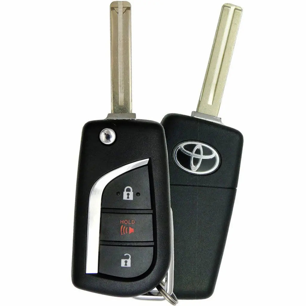 2018-2020 (OEM Refurb) Remote Flip Key for Toyota C-HR | PN: 89070-F4080 / MOZB97TZ