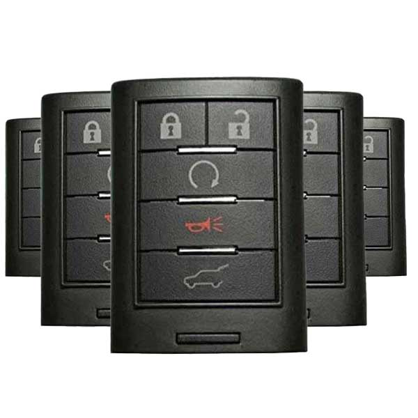 2010-2015 (AFTERMARKET) Smart Keys for Cadillac SRX | PN: 22865375 | NBG009768 - Pack x5