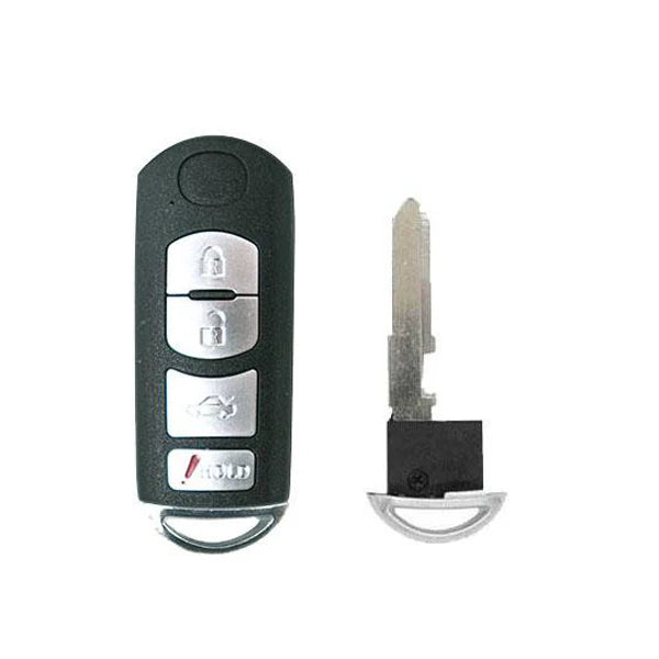 2010-2019 (AFTERMARKET) Smart Key Shell for Mazda - Fiat Scion | WAZSKE13D01