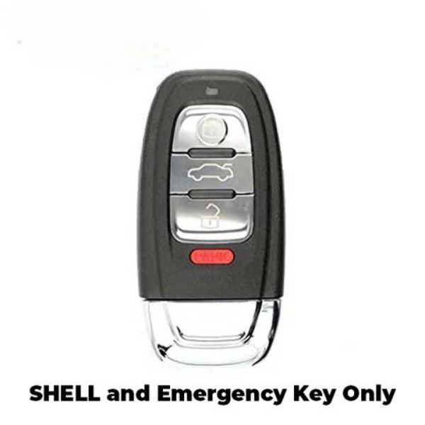 2008-2012 (AFTERMARKET) Smart Key Shell for Audi A5 - A4 | 8T0959754A, 8K0959754AB