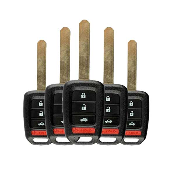 2016-2020 (AFTERMARKET) Remote Head Keys for Honda Accord | PN: 35118-T2A-A60 | MLBHLIK6-1TA - Pack x5