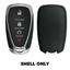 2016-2022 (AFTERMARKET) Keyless Entry Remote SHELL for Chevrolet Cruze - Volt - Trailblazer | HYQ4AA, HYQ4EA