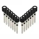 1991-2005 (AFTERMARKET) Transponder Key for GM Double-Sided VATS | (2-15 VATS)
