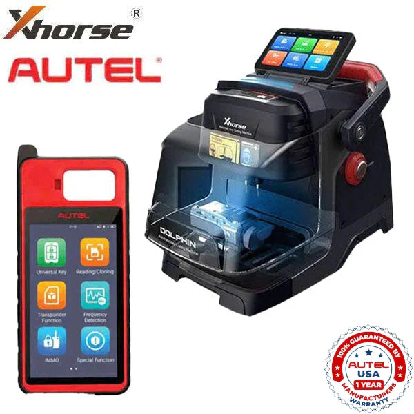 AUTEL KM100 + Dolphin II XP-005L – Complete Key Cutting & Programming Bundle Hover Image