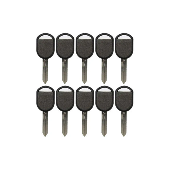 2000-2017 (AFTERMARKET) Transponder Key for Ford - Lincoln - Mercury Econoline - MKX | H92 / H84 - 4D63 80 Bit Chip - Pack X25