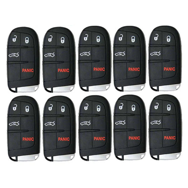 2015-2021 (AFTERMARKET) Smart Keys for Dodge Chrysler | PN: 68394196AA | M3N-40821302 - Pack x25