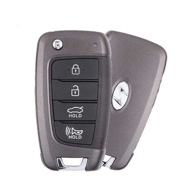 2021-2023 Hyundai Elantra / 4-Button Remote Flip Key / PN: 95430-AA100 / NYOMBEC4TX2004 (Canadian Version)(OEM) Hover Image