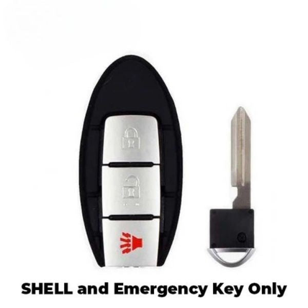 2007-2015 (AFTERMARKET) Smart Key Shell for Infiniti EX35 - G37 | PN: 267T-5WK49622, 267T-5WK48903