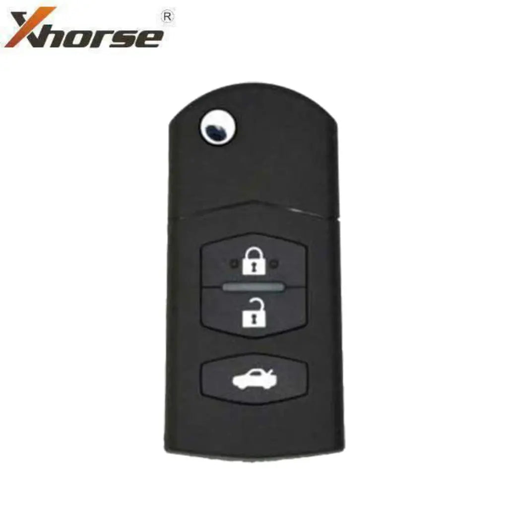 Xhorse - XKMA00EN - Mazda Style Wired Remote – 3-Button Universal Key for VVDI Tools