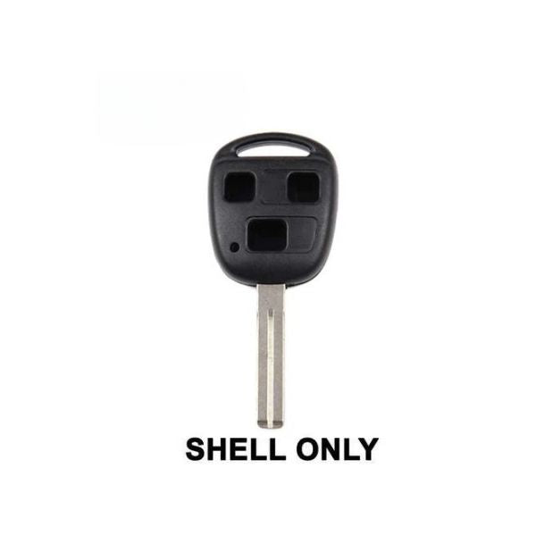 1998-2008 (AFTERMARKET) Head Key Shell for Lexus IS300 - LX470 | PN: 89070-60081 | TOY48 Hover Image