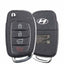 2017-2019 (OEM REFURB) Remote Flip Keys for Hyundai   Santa Fe  | PN: 95430-2W110 | TQ8-RKE-4F31