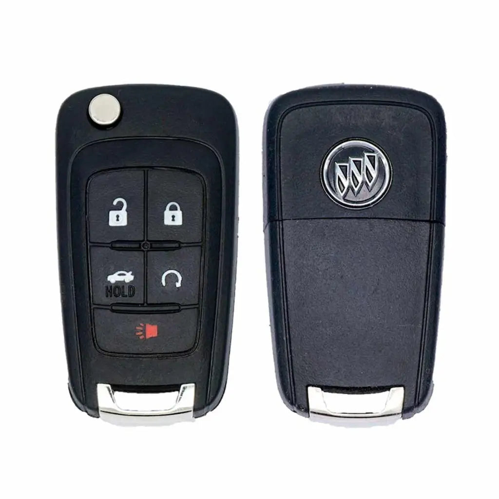 2010-2018 (OEM Refurb) Remote Flip Key for Buick Allure / Cascada / Enclave | PN: 13500224