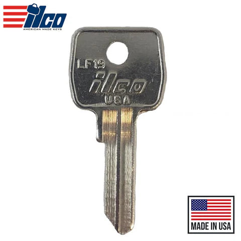 (ILCO) LF19 Ilco L & F Key – Brass