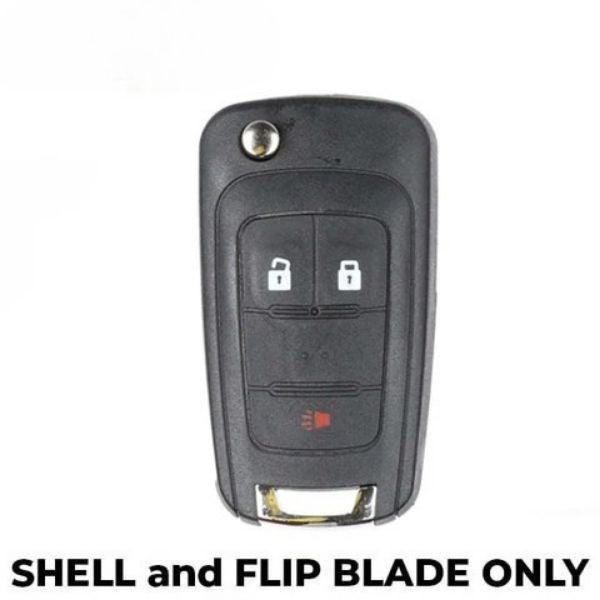2010-2019 (AFTERMARKET) Flip Key Shell for Chevrolet Terrain - Sonic | OHT01060512 Hover Image