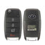 2014-2016 Kia Sportage / 4-Button Flip Key / PN: 95430-3W350 / NYODD4TX1306-TFL (SL13MY) (OEM Refurb)