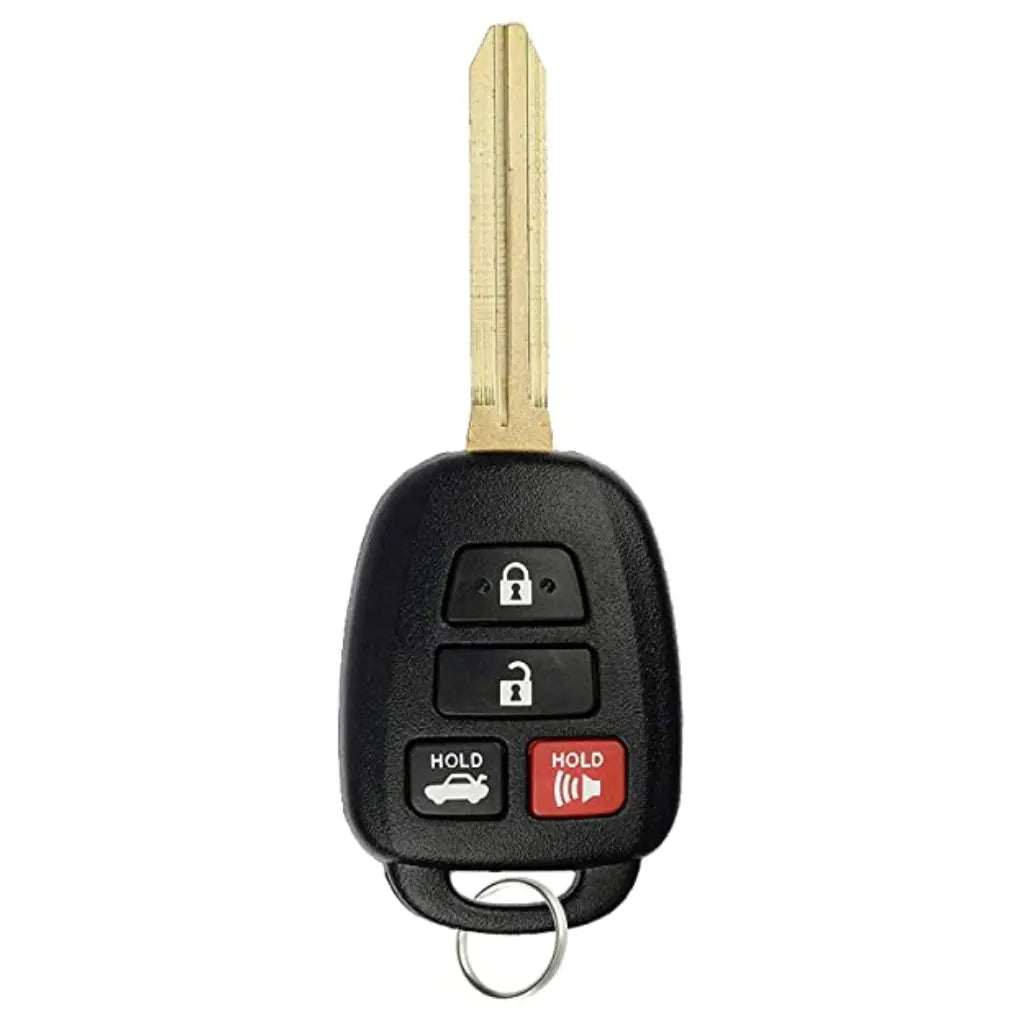 2012-2019 (Aftermarket) Remote Key D-SHELL for Toyota Camry / Corolla / RAV4 / Highlander | FCC ID: HYQ12BDM