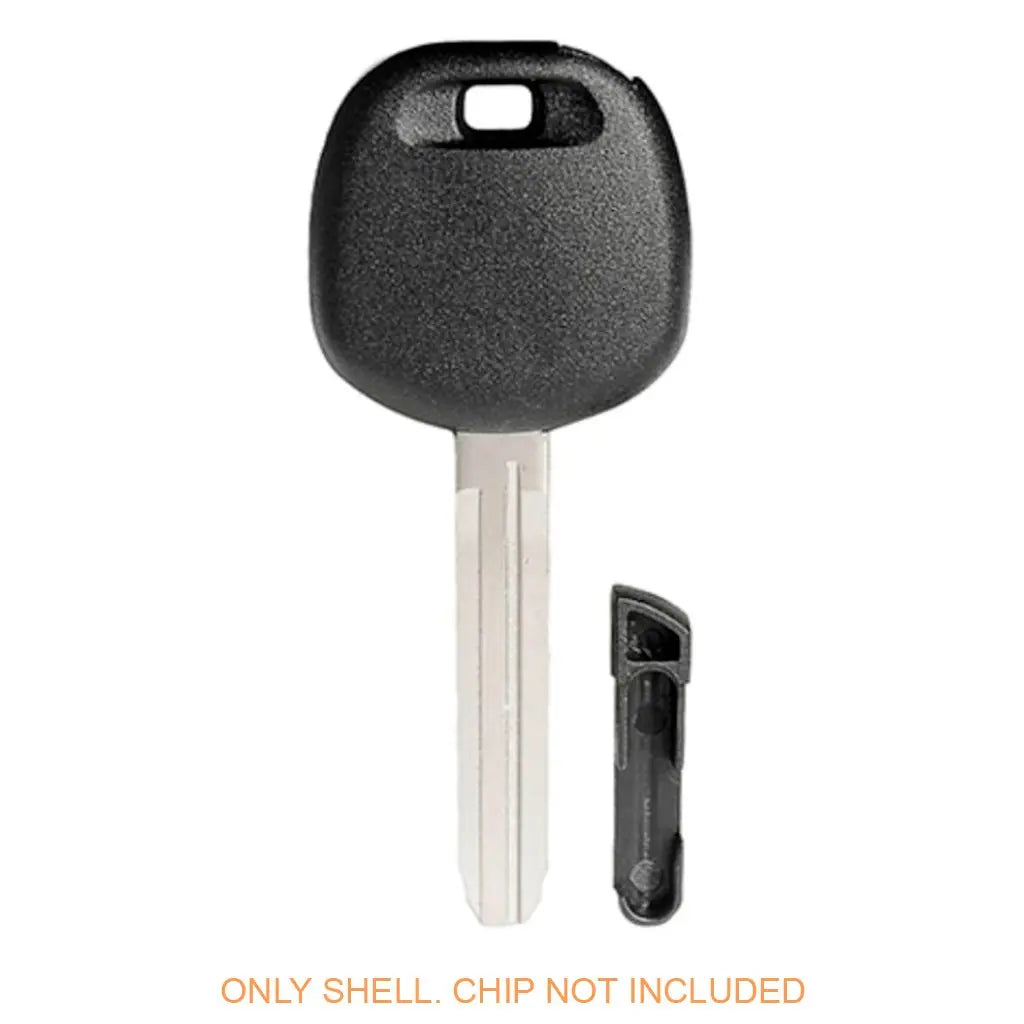 1998-2006 (Aftermarket) Transponder Key Shell for Toyota Avalon / 4Runner / Camry | TOY43 - TOY44 (NO CHIP)