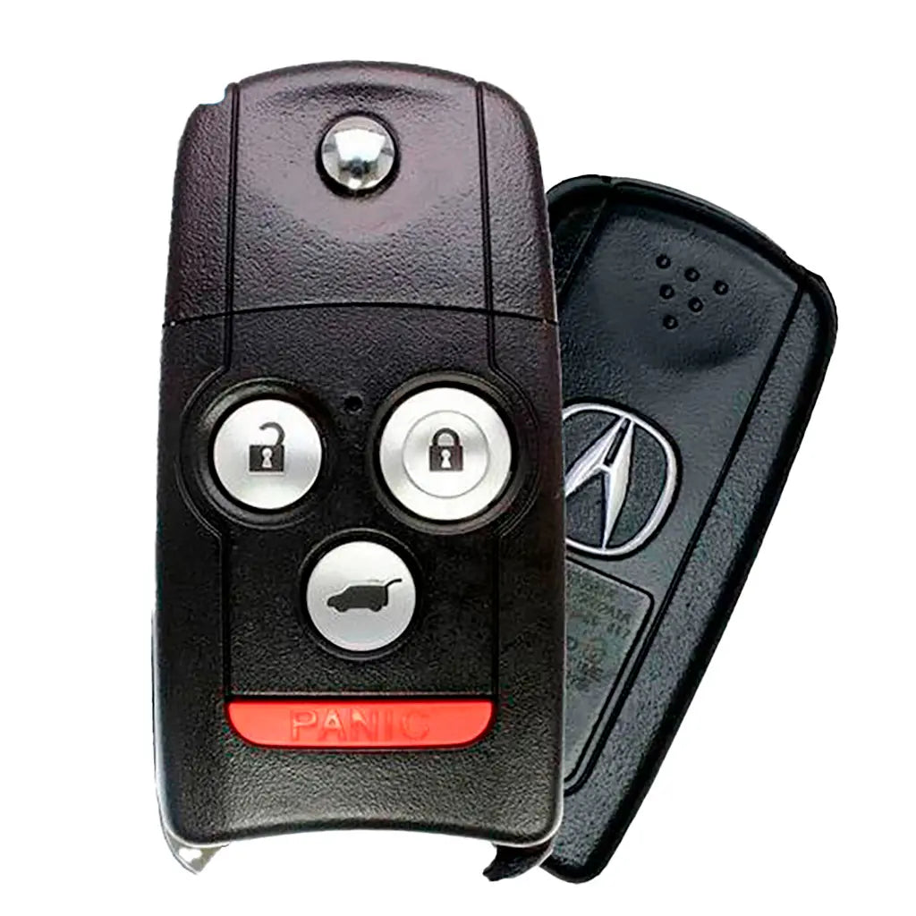 2007-2013 (OEM Refurb) Remote Flip Key for Acura MDX | PN: 35111-STX-326 / N5F0602A1A