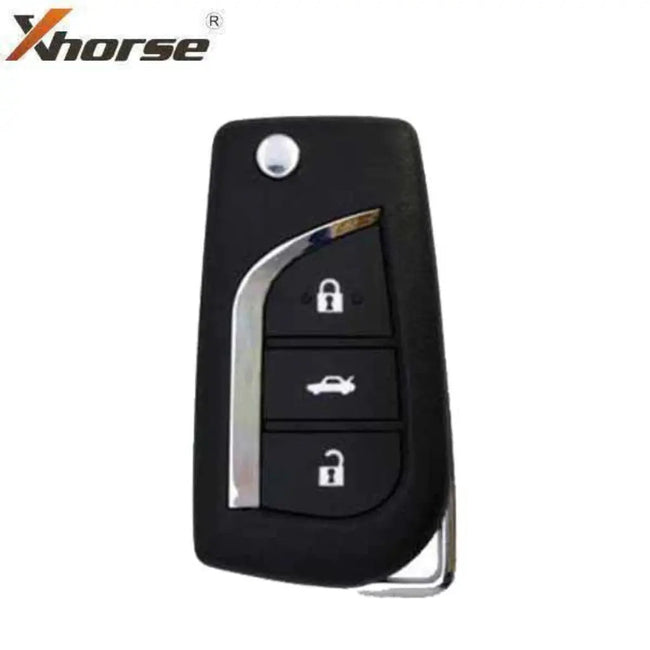 Xhorse - XNTO00EN - Toyota Style Wireless Remote – 3-Button Universal Key for VVDI Tools Hover Image