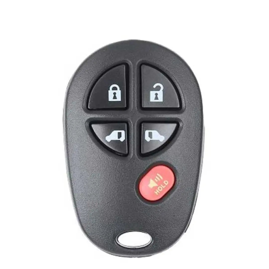 2004-2017 (OEM Refurb) Keyless Entry Remote for Toyota Sienna | PN: 89742-AE030 / GQ43VT20T