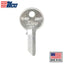 (ILCO) 1041Y-CG17 Ilco Chicago Key – Brass