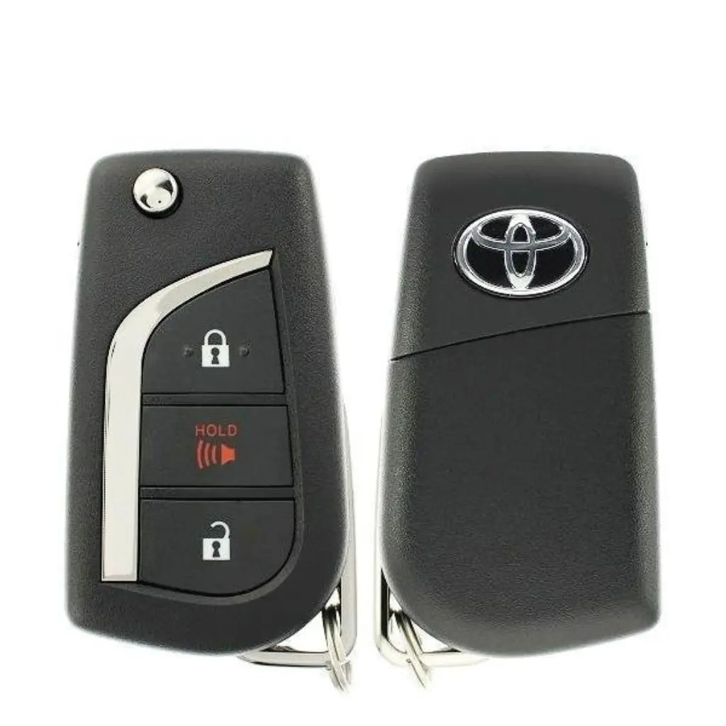2017-2018 (OEM Refurb) Remote Flip Key for Toyota Corolla | PN: 89070-12C20 / HYQ12BFA
