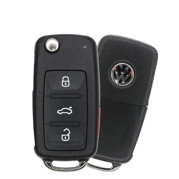 2005-2010 (OEM REFURB) Remote Flip Keys for Volkswagen Jetta | PN: 1K0-959-753-P | NBG92596263 Hover Image