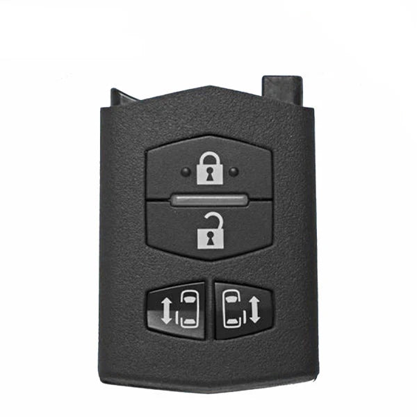2005-2007 (OEM) Remote Flip Keys for Mazda MPV | PN: LF22-67-5RY | OUCG80-335A-A Hover Image