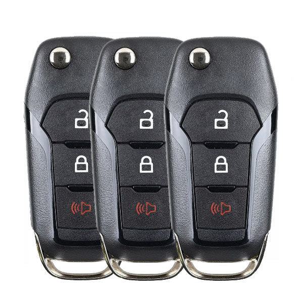 2015-2022 (OEM) Remote Flip Keys for Ford Expedition | PN: 164-R8130 | Pack x3