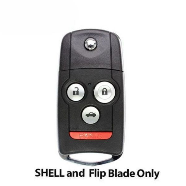 2007-2014 (AFTERMARKET) Flip Key Shell for Acura MDX 5 - TL | HO01