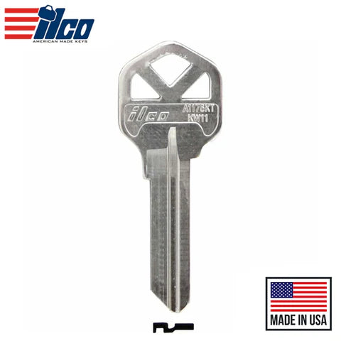 (ILCO) A1176KT-KW11 Ilco Titan Key – 6-Pin / Disc Hover Image